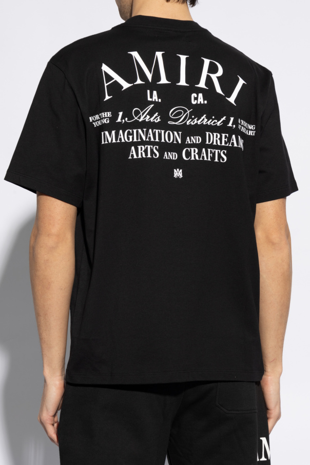 国内発送/AMIRI/ウィメンズ Arts District クロップド Tシャツ 753f21906d054aed9fb87f74f402c7